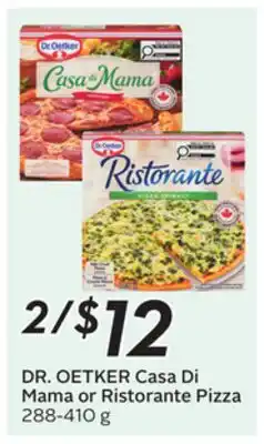 Sobeys Casa Di Mama or Ristorante Pizza offer