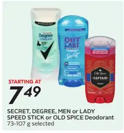 Sobeys Deodorant offer