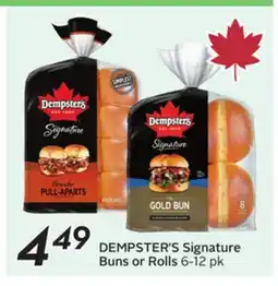 Sobeys Signature Buns or Rolls offer