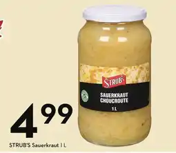 Sobeys Sauerkraut offer