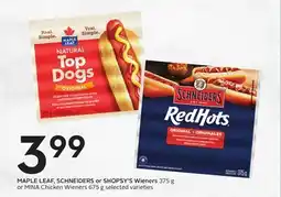 Sobeys Wieners offer