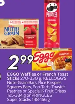 Sobeys Waffles or French Toast Sticks offer