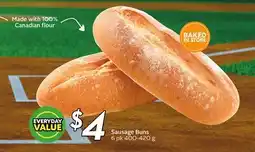 Sobeys Sausage Buns offer