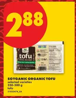 No Frills SOYGANIC ORGANIC TOFU offer