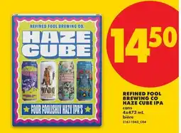 No Frills REFINED FOOL BREWING CO HAZE CUBE IPA offer