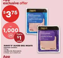 No Frills ZIGGY'S SLICED DELI MEATS offer