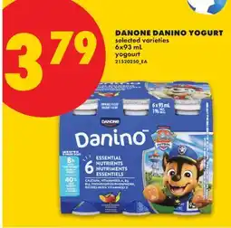 No Frills DANONE DANINO YOGURT offer