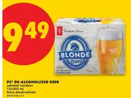 No Frills PC DE-ALCOHOLIZED BEER offer