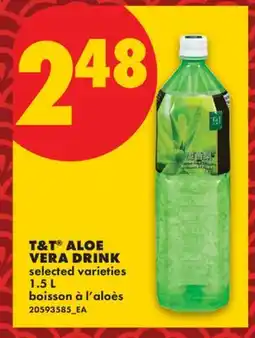 No Frills T&T ALOE VERA DRINK offer