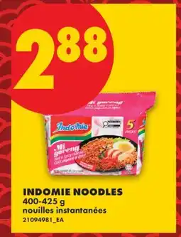 No Frills INDOMIE NOODLES offer