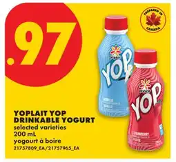 No Frills YOPLAIT YOP DRINKABLE YOGURT offer