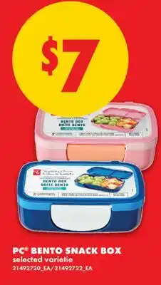 No Frills PC BENTO SNACK BOX offer
