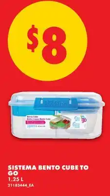 No Frills SISTEMA BENTO CUBE TO GO offer