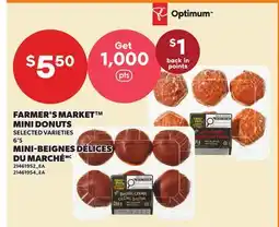 Independent Grocer FARMER'S MARKET MINI DONUTS, 6'S offer