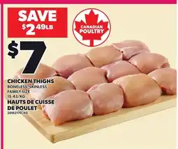 Independent Grocer CHICKEN THIGHS offer