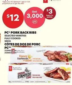 Independent Grocer PC PORK BACK RIBS offer