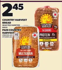 Independent Grocer COUNTRY HARVEST BREAD offer