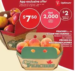 Independent Grocer PEACHES, 3 L OR YELLOW NECTARINES, 2 L offer