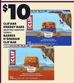 Independent Grocer CLIF BAR ENERGY BARS offer