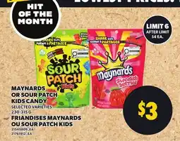 Independent Grocer FRIANDISES MAYNARDS OU SOUR PATCH KIDS offer