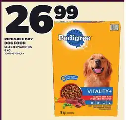 Loblaws PEDIGREE DRY DOG FOOD offer