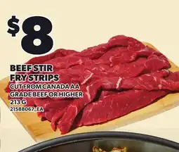 Loblaws BEEF STIR FRY STRIPS offer