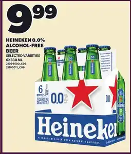 Loblaws HEINEKEN 0.0% ALCOHOL-FREE BEER offer