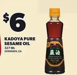 Loblaws KADOYA PURE SESAME OIL offer