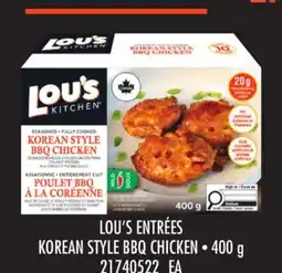 Loblaws LOU'S ENTRÉES KOREAN STYLE BBQ CHICKEN, • offer