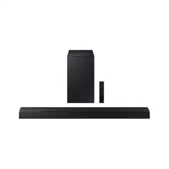 Best Buy Samsung HW-A50C Soundbar (2021) / 380W / 2.1 Channel / Wireless Sub - Open Box offer