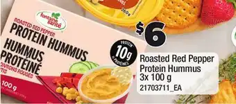 Loblaws ROASTED RED PEPPER PROTEIN HUMMUS offer