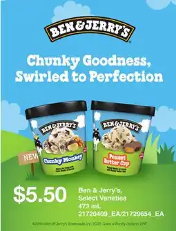 Loblaws BEN & JERRY'S offer