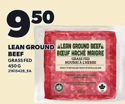 Loblaws LEAN GROUND BEEF offer
