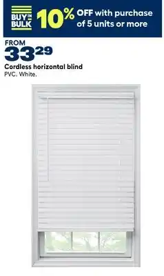 RONA Cordless horizontal blind offer