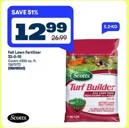 RONA Fall Lawn Fertilizer offer