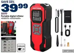 RONA CRAFTSMAN Portable digital inflator offer
