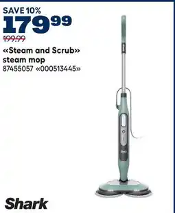 RONA Shark Steam and Scrub steam mop offer