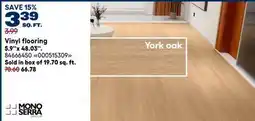 RONA Vinyl flooring 5.9''x 48.03'' offer