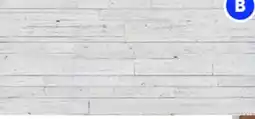 RONA MUR DESIGN 4'X 8' Wood look, white offer