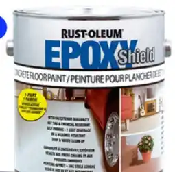 RONA All RUST-OLEUM Rocksolid and Epoxyshield floor coating offer