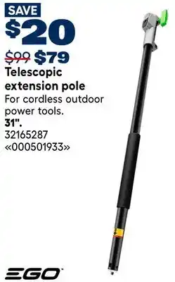 RONA Telescopic extension pole offer