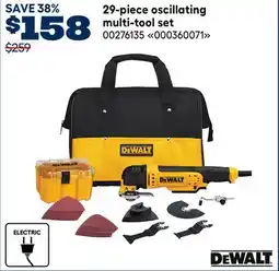 RONA DEWALT 29-piece oscillating multi-tool set offer