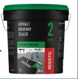 RONA RESISTO Asphalt emulsion sealant offer