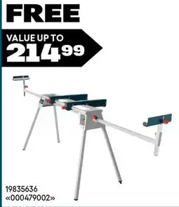 RONA Bosch 16.5-in W x 50-in L Metal Folding-Leg Mitre Saw Stand for 8.5/10/12-in Mitre Saws offer
