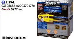 RONA RUST-OLEUM Rocksolid and Epoxyshield floor coating offer