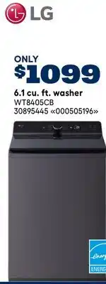 RONA 6.1 cu. ft. washer offer