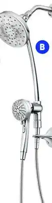 RONA MOEN hand showers Combo, 6 settings, chrome finish offer