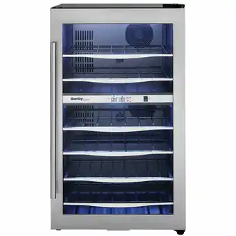 Best Buy Danby 38-Bottle Freestanding Dual Temperature Zone Wine Cooler (DWC040A3BSSDD) - Stainless Steel offer