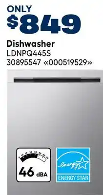 RONA Dishwasher offer