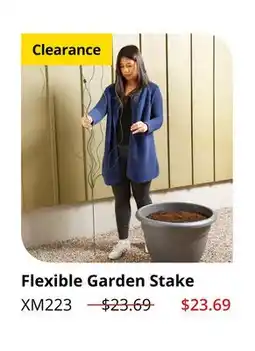 Lee Valley Tools Flexible Garden Stake offer